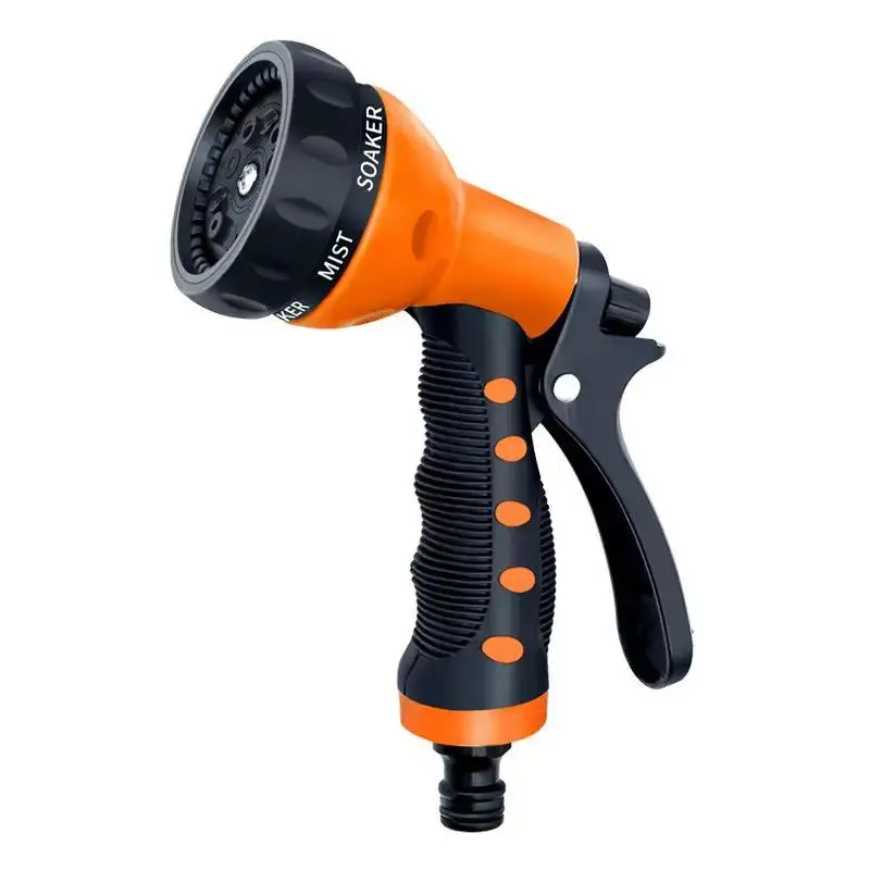 Garden Hose Spray Nozzle 7 IN 1 Adjustable Spray Modes Non Slip Grip For Lawn Car Washing Garden Watering
