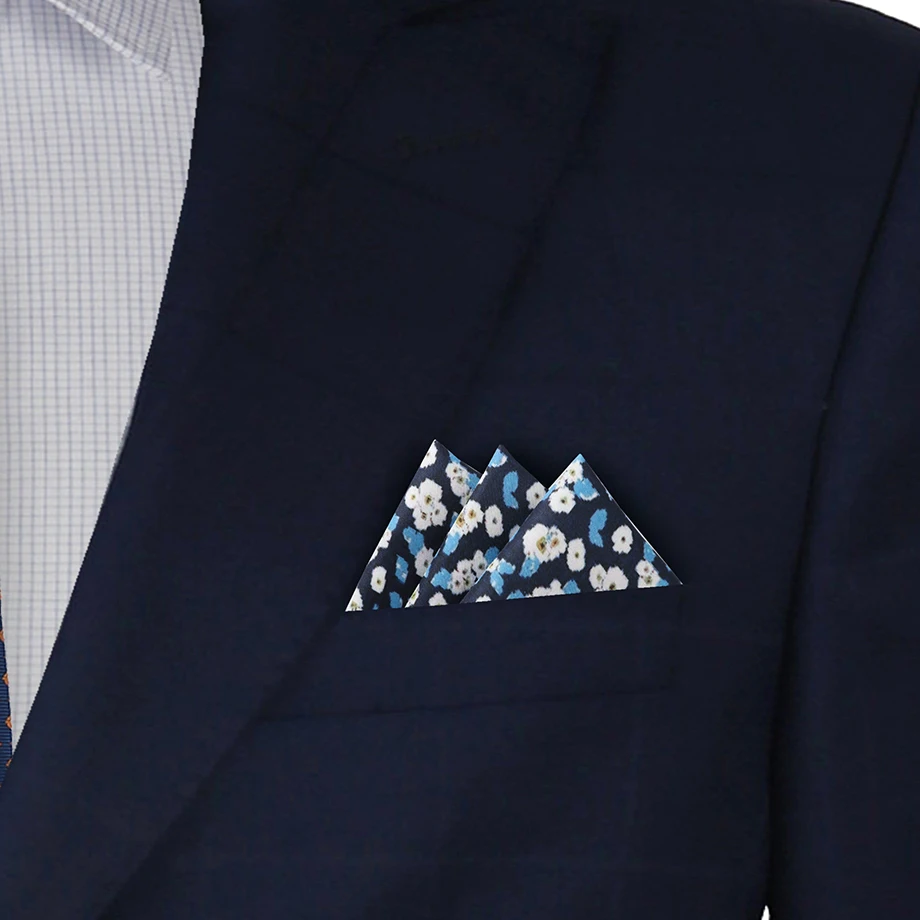 Tailor Smith nowe wzory kieszonkowy kwadratowy nadrukowany wzór kieszonkowy kwadratowy moda męska chusteczka kwiatowa chusteczka kieszonkowa męska