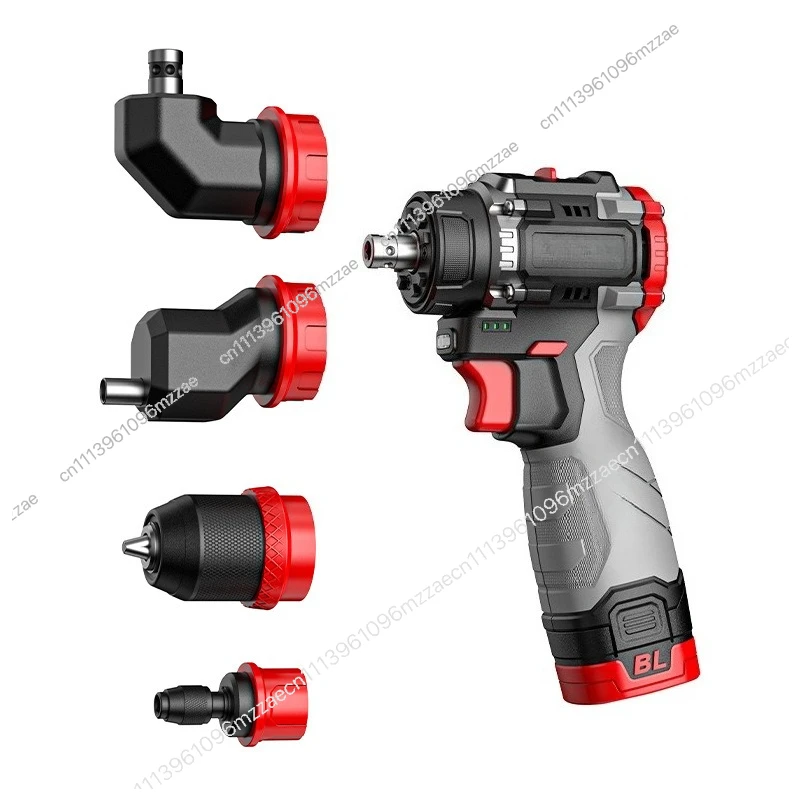 

Multi-head Drill Lithium Battery Brushless Hand Drill Quick Change Chuck Electric Screwdriver Electric Batch Electric Tool Multi