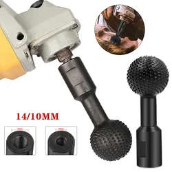 Sphere Rotary Grinding Head Wood Tools Carving Polishing Engraving Drill Bit Ball Gouge Angle Grinder Pit File Tools 10/14m