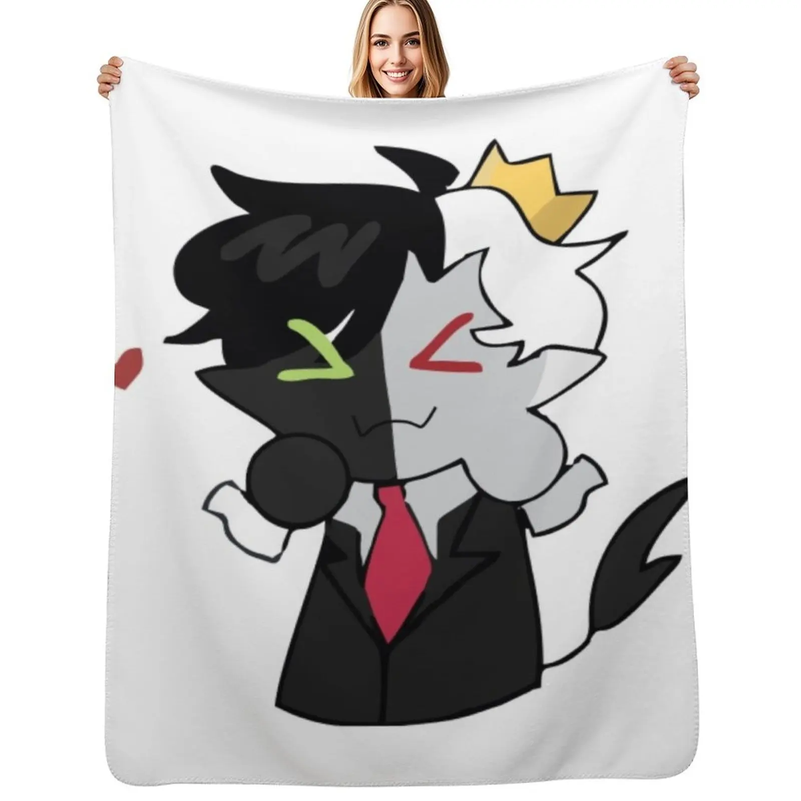 

Ranboo Throw Blanket Spring Fall Cozy Throw Blanket for Couch