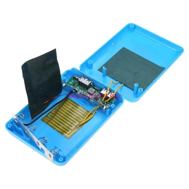 

DIY Box 4x18650 Внешний корпус батареи с несколькими вариантами цвета Батарея не входит в комплект USB-выход 5 В/2,1