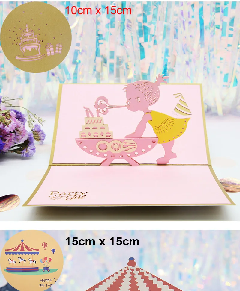3D Pop-Up Taufkarte Handgemachte Baby-Taufgrußkarte Neugeborenen-Segens-Erinnerungskarte Babyparty-Geschenk Religiöse Karte für Gott – Detail 17