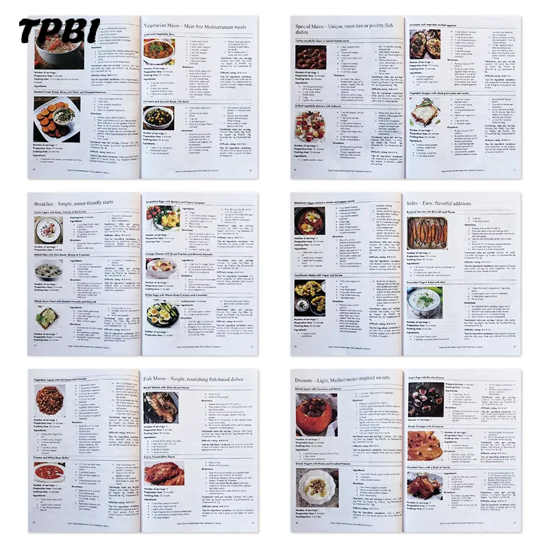 Simple Easy Mediterranean Diet Cookbook For Seniors Healthy Delicious Recipe Book For Daily Meal Planning