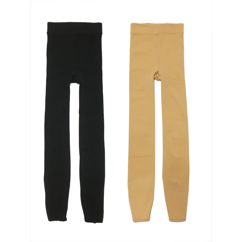 Pattinaggio di figura collant pantaloni da Skate da ghiaccio calzini collant body termico pantaloni lunghi da Skate da ghiaccio per bambini con