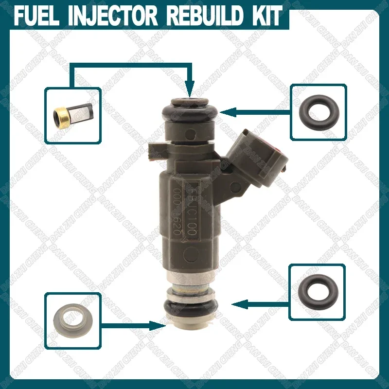 

Fuel Injector Service Repair Kit Filters O-rings Seals for Nissan 350z Maxima G35 3.0L 3.5 842-12240 FBJC100 16600-5L700