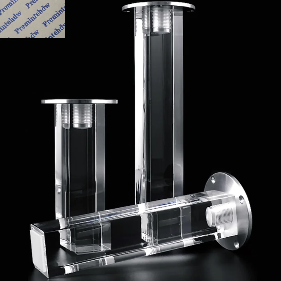 

Square Clear Acrylic Furniture Leg Cupboard Cabinet