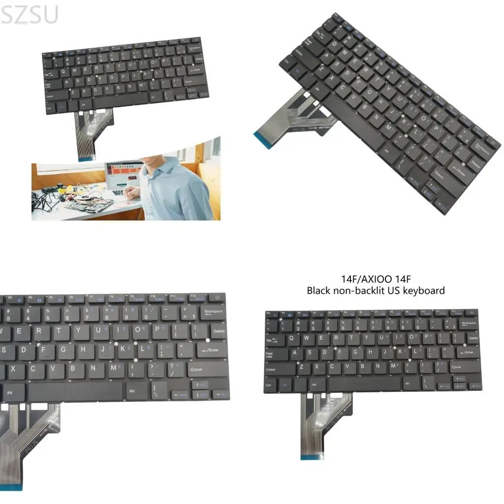 SZSU Laptop Rreplacement Keyboard US Version Keyboard Responsiveness Control