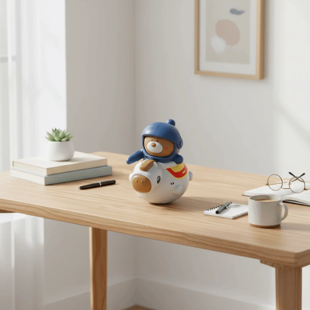 Educational Crafts Knight Tumbler Handmade Collection Knight Rocking Mini Baby Knight Tumbler Kinder Mädchen Jungen