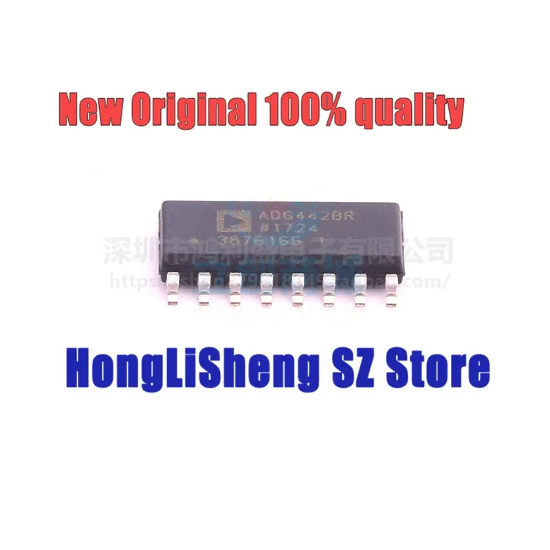 5pcs/lot ADG442BRZ ADG442BR ADG442B ADG442 SOP16 Chipset 100% New&Original In Stock