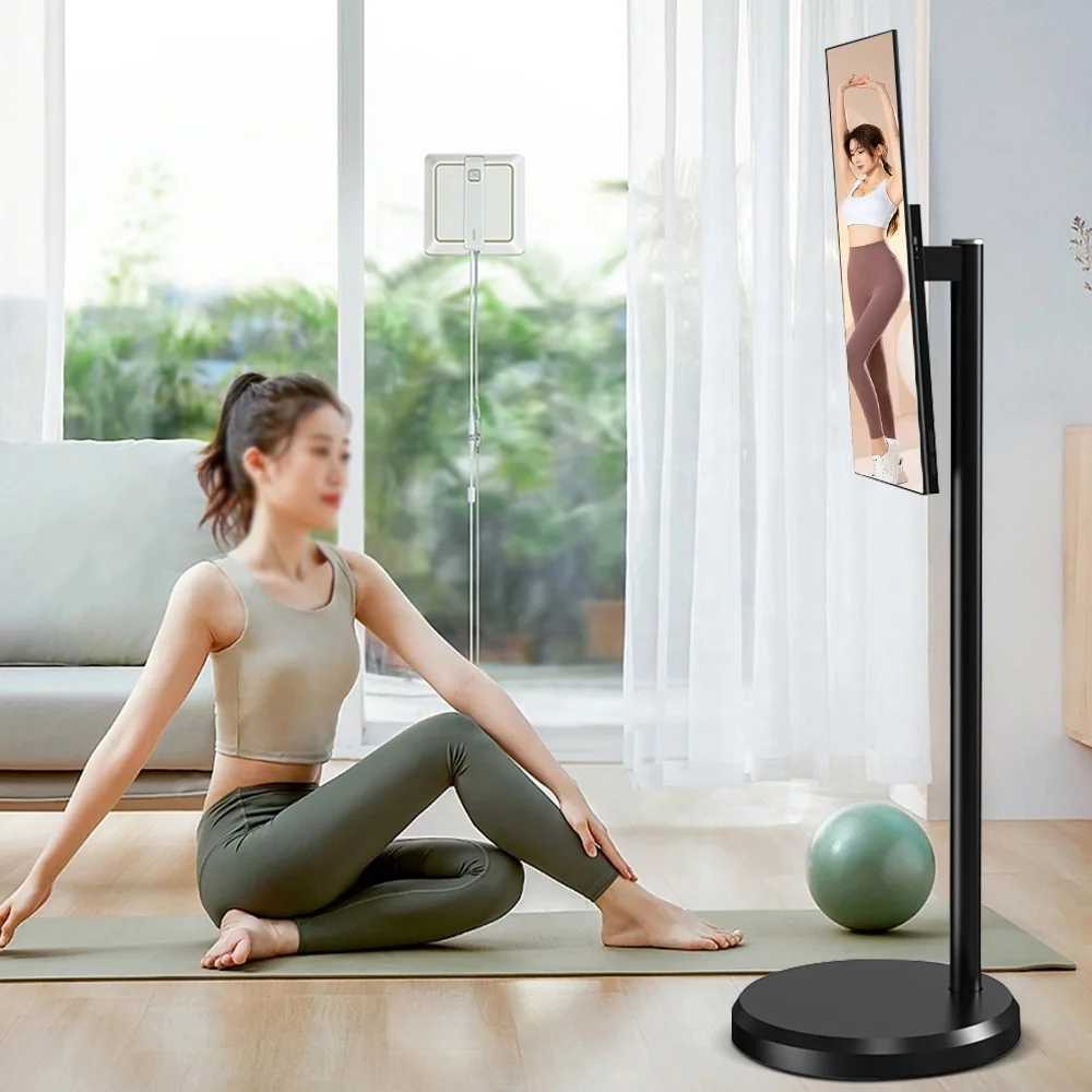 24 32 Inch Battery-Power Android In Cell Lcd Touch Screen Gym Gaming Live Room Smart Tv With Removable Scroll Wheels