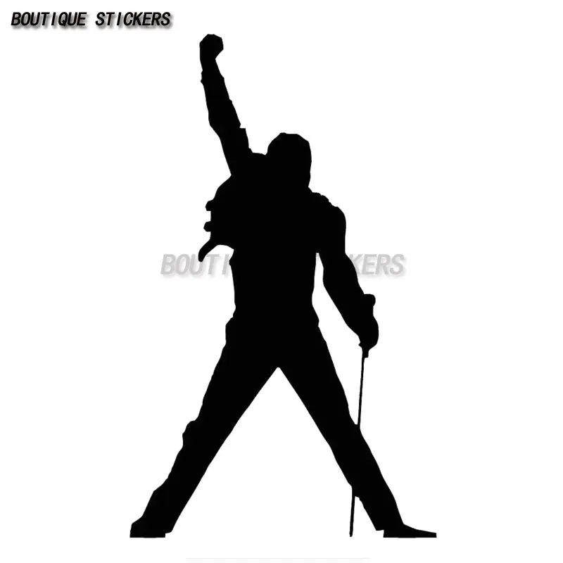 Fashion Decorative Stickers Freddie Mercury Vinyl Decal Car Window Bohemian Rhapsody QUEEN Motorcycle Helmet Trunk Decals