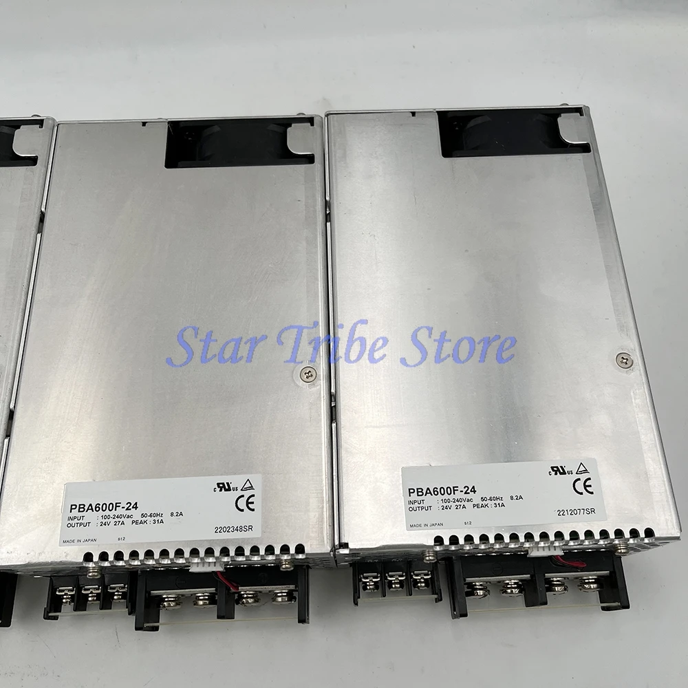1Pcs 600W PBA600F-24 INPUT AC100-240V 50-60Hz 8.2A OUTPUT 24V 27A Power Supply