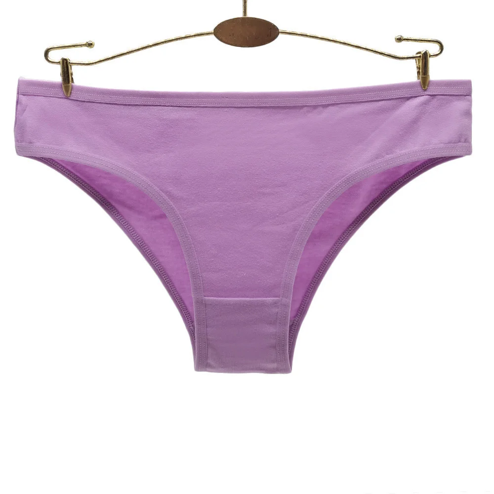 ks/sada bavlněné kalhotky pro plus velikosti ženy s nízkým pasem, bikiny, kalhotky pro dívky, sexy spodní prádlo, pevné kalhotky pro ženy, intimní kalhotky - náhled 3