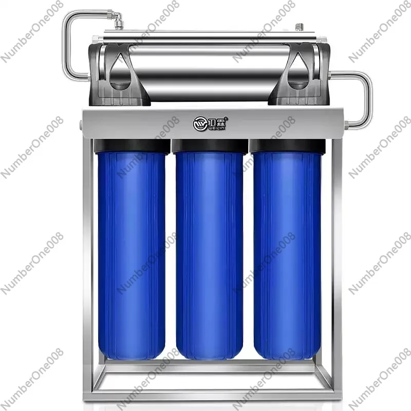 

Онлайн-поставщик оптовых товаров: Трехступенчатая система фильтрации воды, большой гигантский фильтр для воды с синей рамой