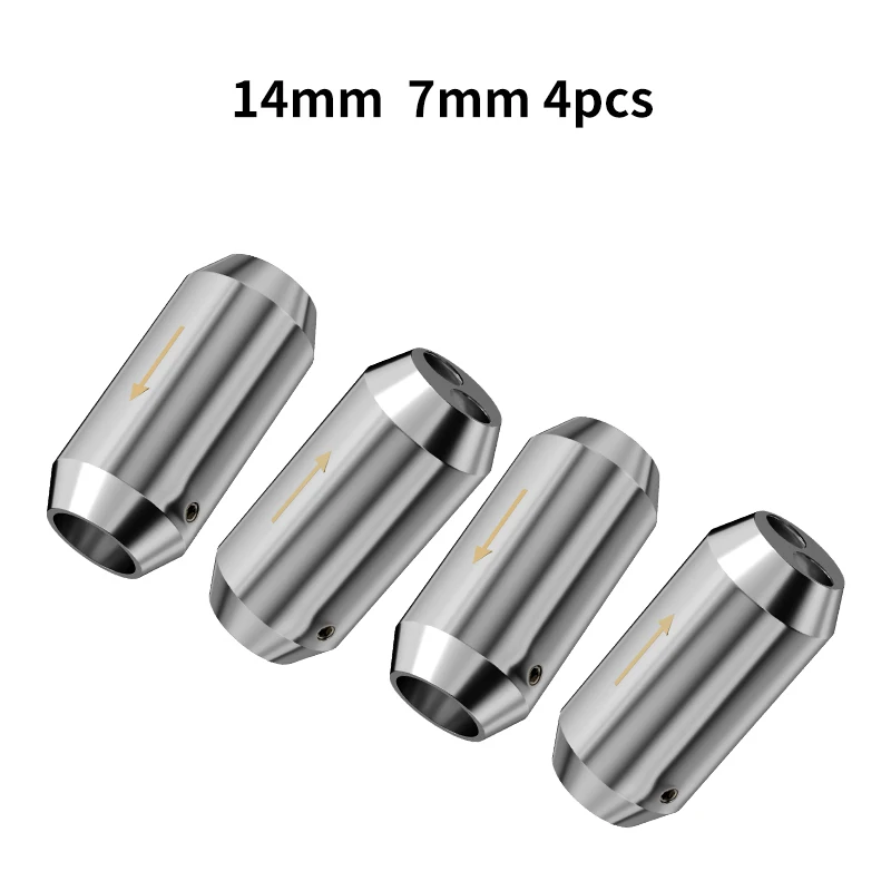 

Aluminum alloy splitter 14mm 7mm HiFi speaker cable accessories RCA cable splitter environmental protection ring