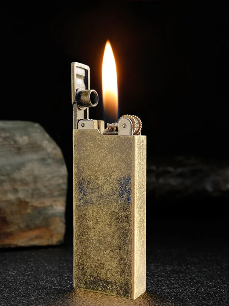 

Internet Celebrity Classic come on Retro Old-fashioned Grinding Wheel Lighter Men's Gift Cigarette Cigar Ignition Equipment