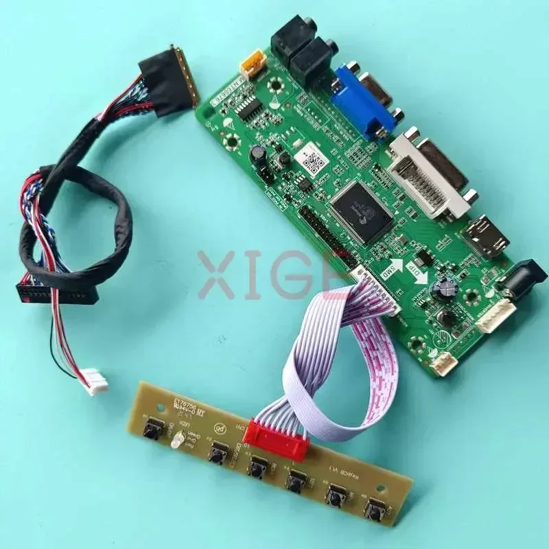 DIY Kit For LTN133AT17-305 LTN133AT23-801 1366x768 DVI VGA Laptop Panel LVDS 40Pin HDMI-Compatible 13.3