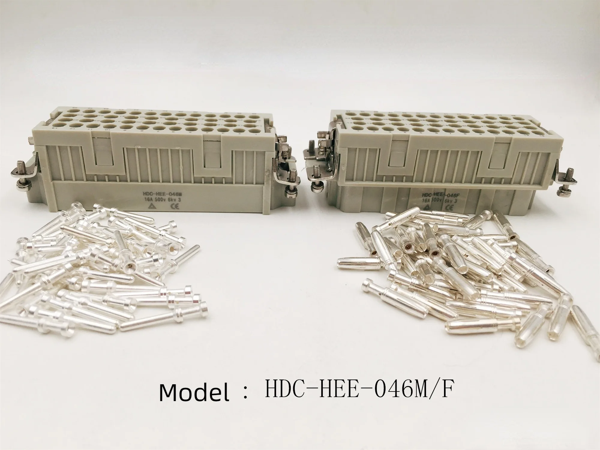 HDC-HEE-046M/F 46 دبوس الصناعية الطيران التوصيل مقعد 16A العقص 46 دبوس الثقيلة موصل