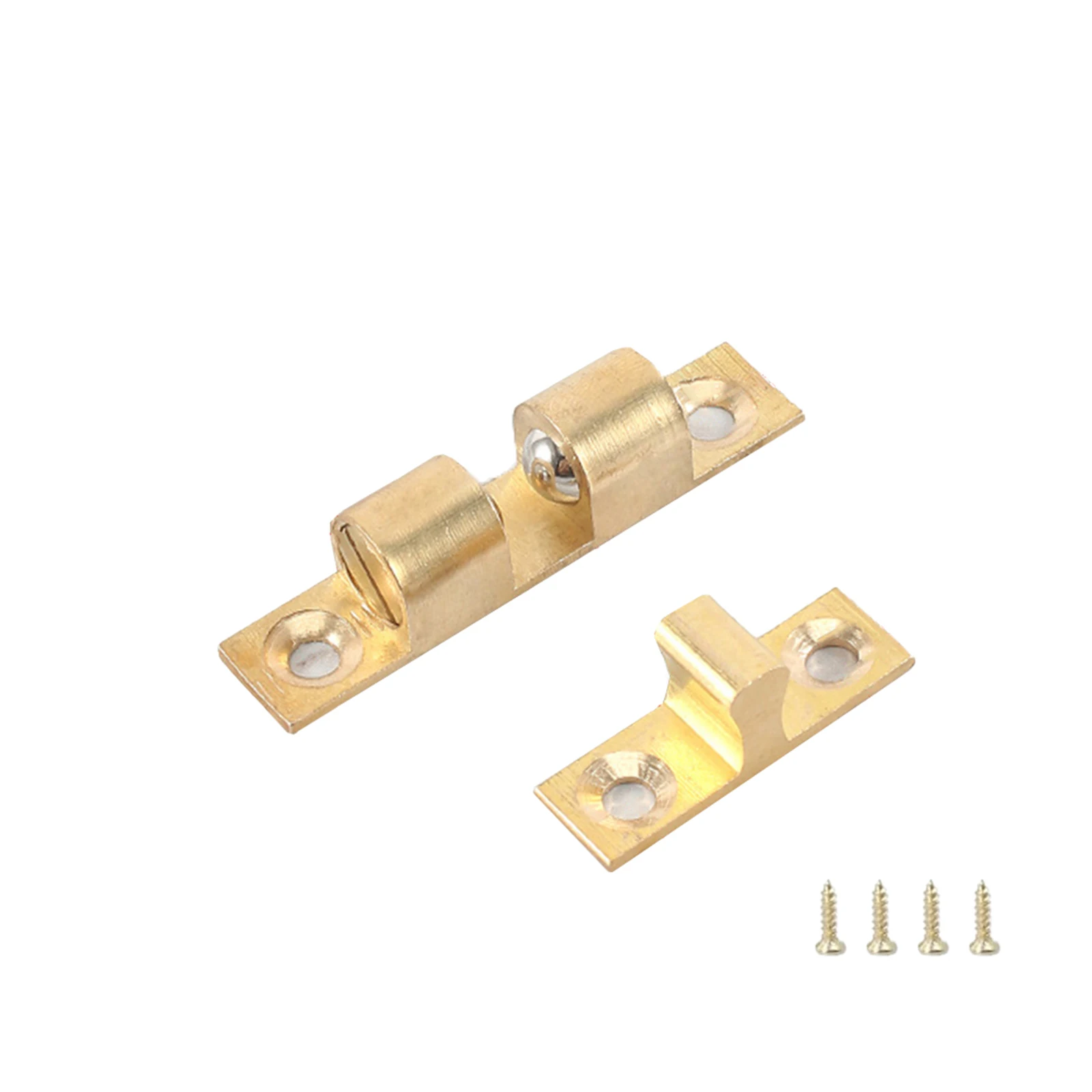 

Cabinet Door Catch Solid Ball Catch Solid Brass Adjustable Double Ball Tension Roller Catch Latch For Cabinets Wardrobes Etc