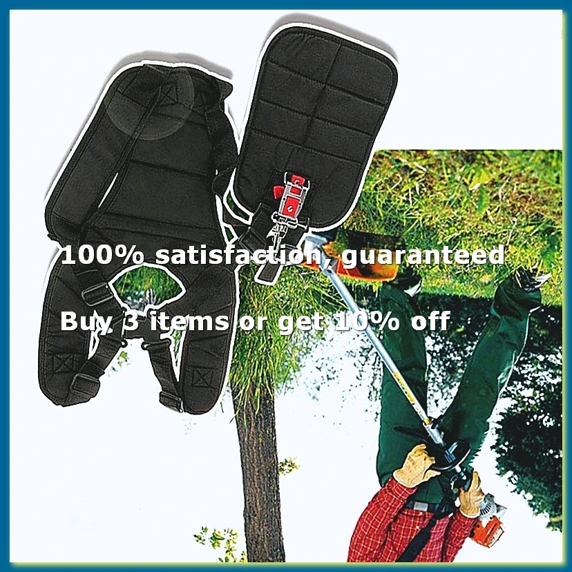 Brush Cutter Strap - 刈払機用ダブルショルダーストラップハーネス、ウィッパースニッパートリマー用ショルダーストラップ、トリマーハーネスストラップ-A49I