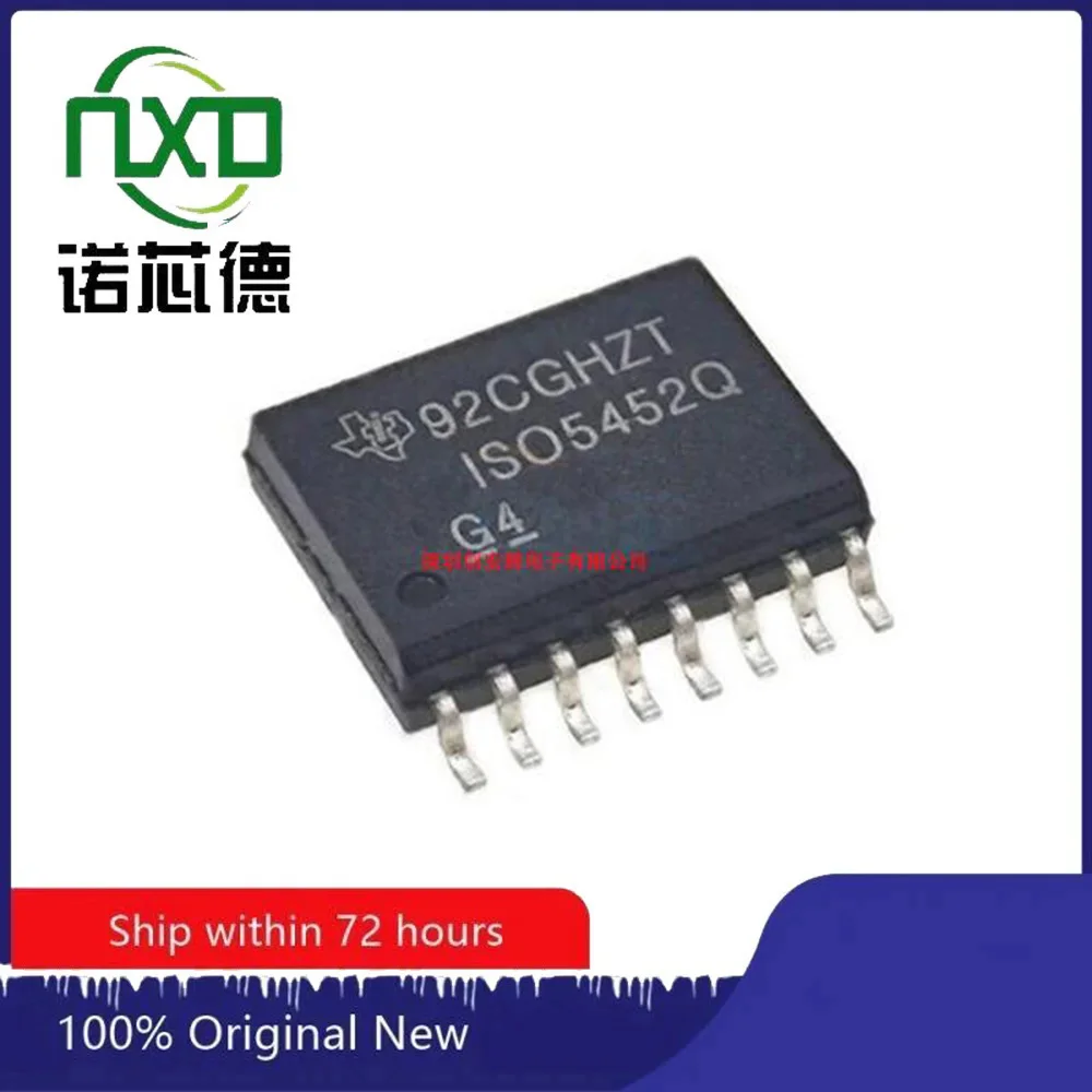 10PCS/LOT ISO5452QDWRQ1 ISO5452QDWR TI SOP-16 Gate drive IC  New original large quantity in stock