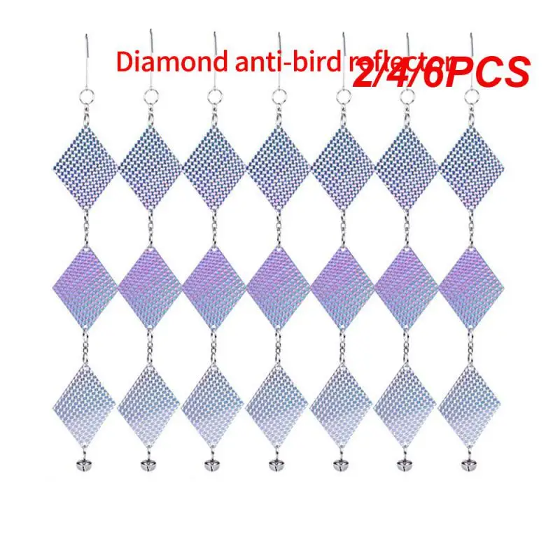 

2/4/6PCS Outdoor Bird Tablet Pet Double-sided Laser Loud Sound Strong Reflective Laser Reflective Driving Bird Tool