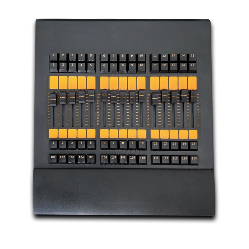 MA-Contrôleur d\'éclairage de console Fader Wing, éclairage de scène de console DMX 512, projecteurs à tête mobile LED Par, console DJ