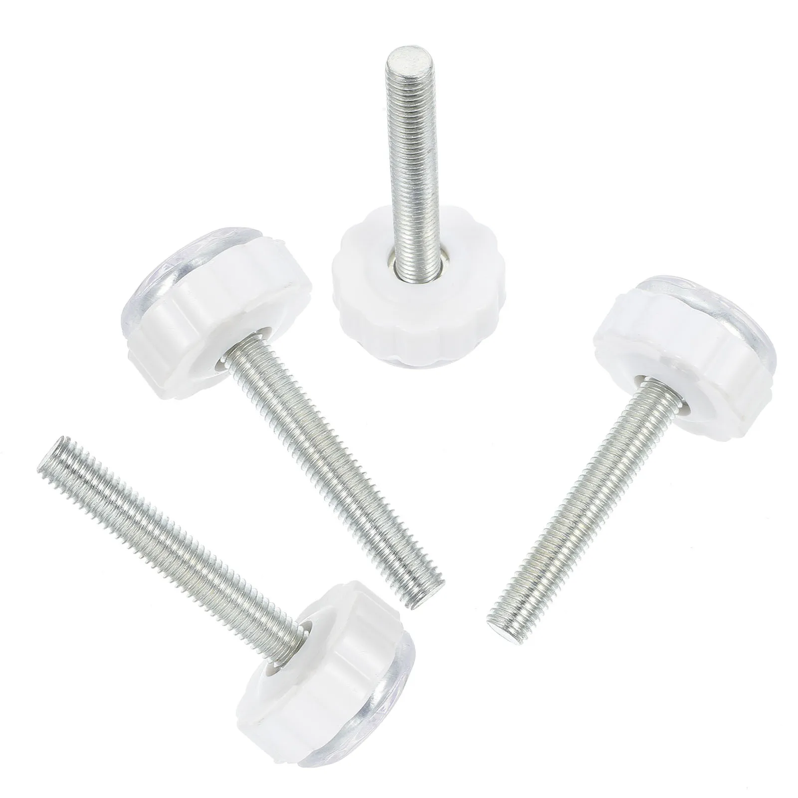 4pcs Baby Gate Threaded Spindle Rods Replacement Parts For Wall Stairs Mounting No Tools Needed Safety Gate Adapter Screw Bolts