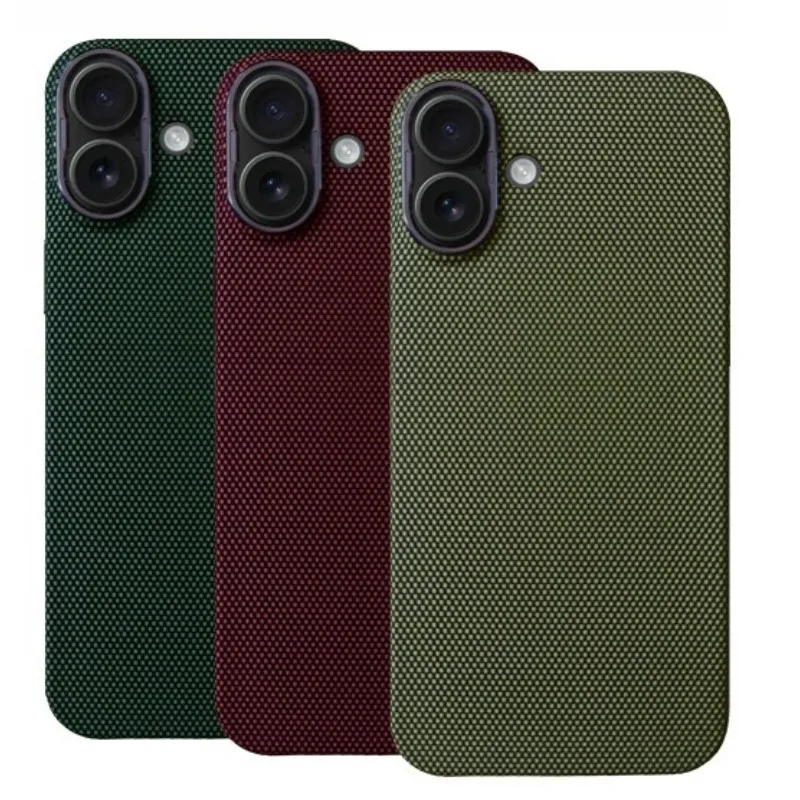 

For Iphone 15 16 Pro Max High-quality Solid Color Carbon Fiber Magnetic Anti Fall Mobile Phone Case