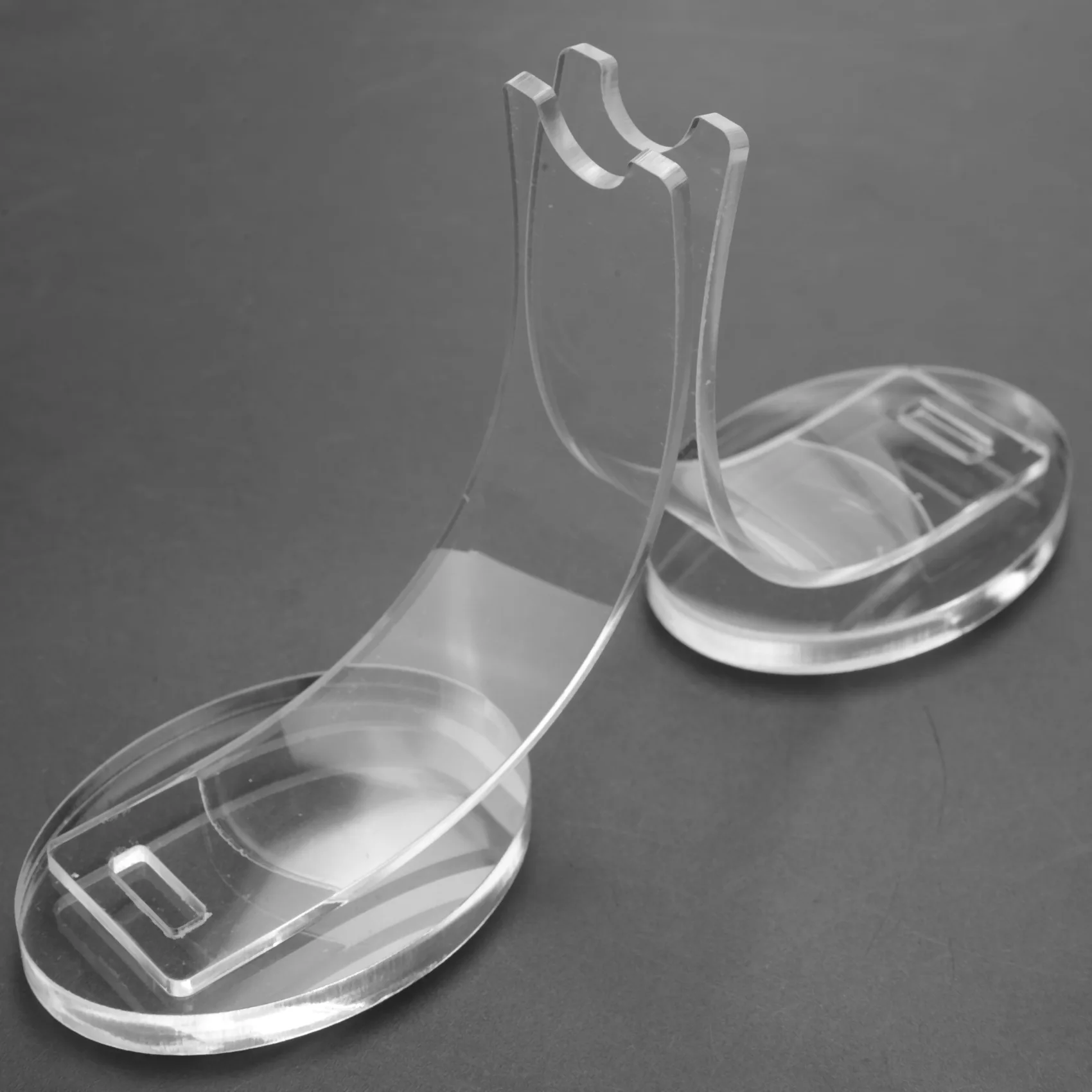 2 Pcs Acrylic Electronic Pen Holder Pen Display Stand Pencil Display Holder Fountain Pen Ballpoint Pen Display Rack-N35R