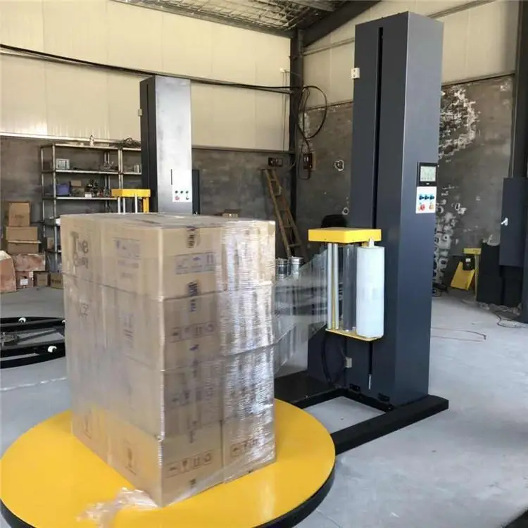 Fully Automatic  Pallet Stretch Film Pallet Wrapper Stretch Wrap Machine Pallet Wrapping Machine Custom & Bulk Order