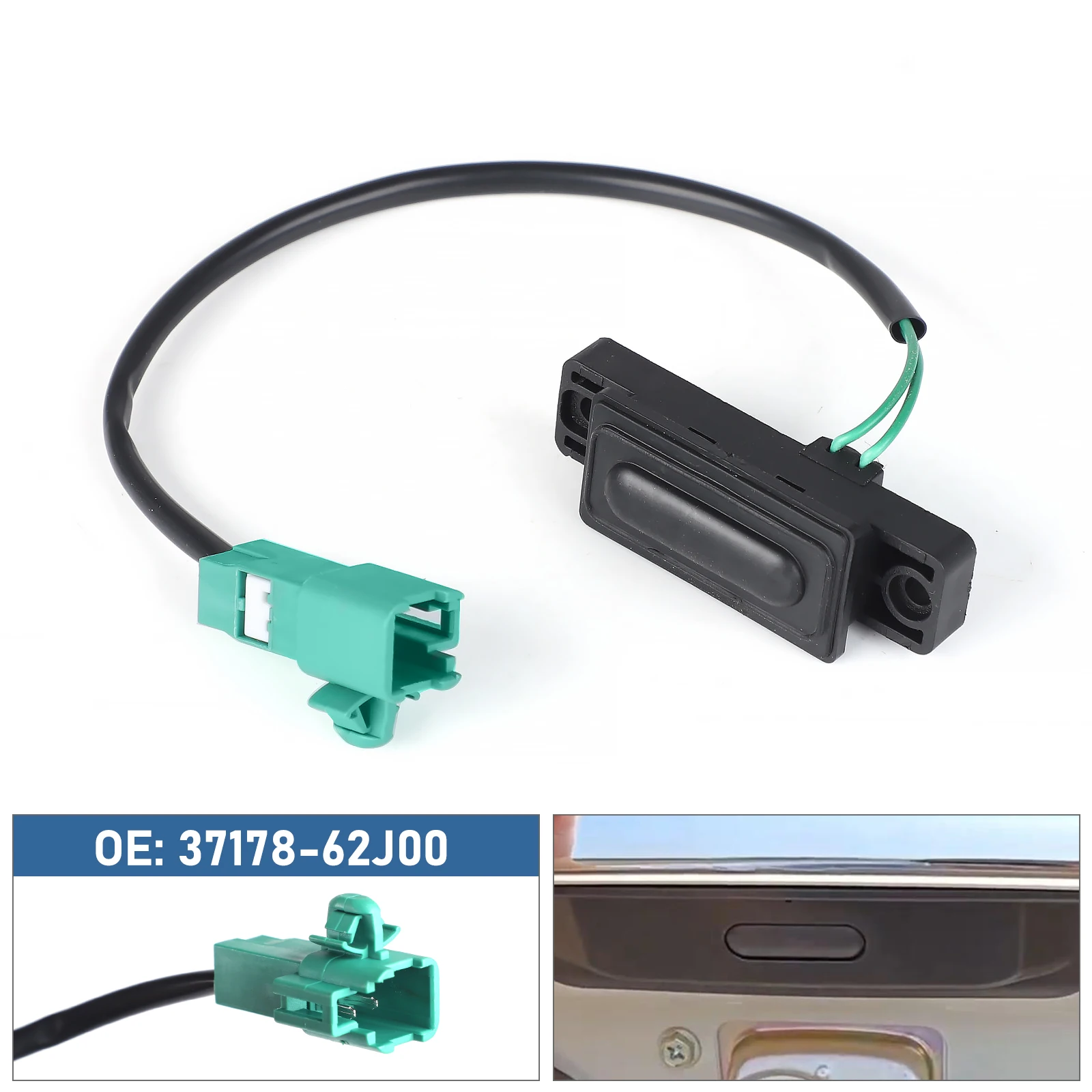 

For Suzuki Swift 2005-2017 Tailgate Rear Trunk Lid Lock Boot Switch High Quality Trunk Handle Hatch Release Button 37178-62J00