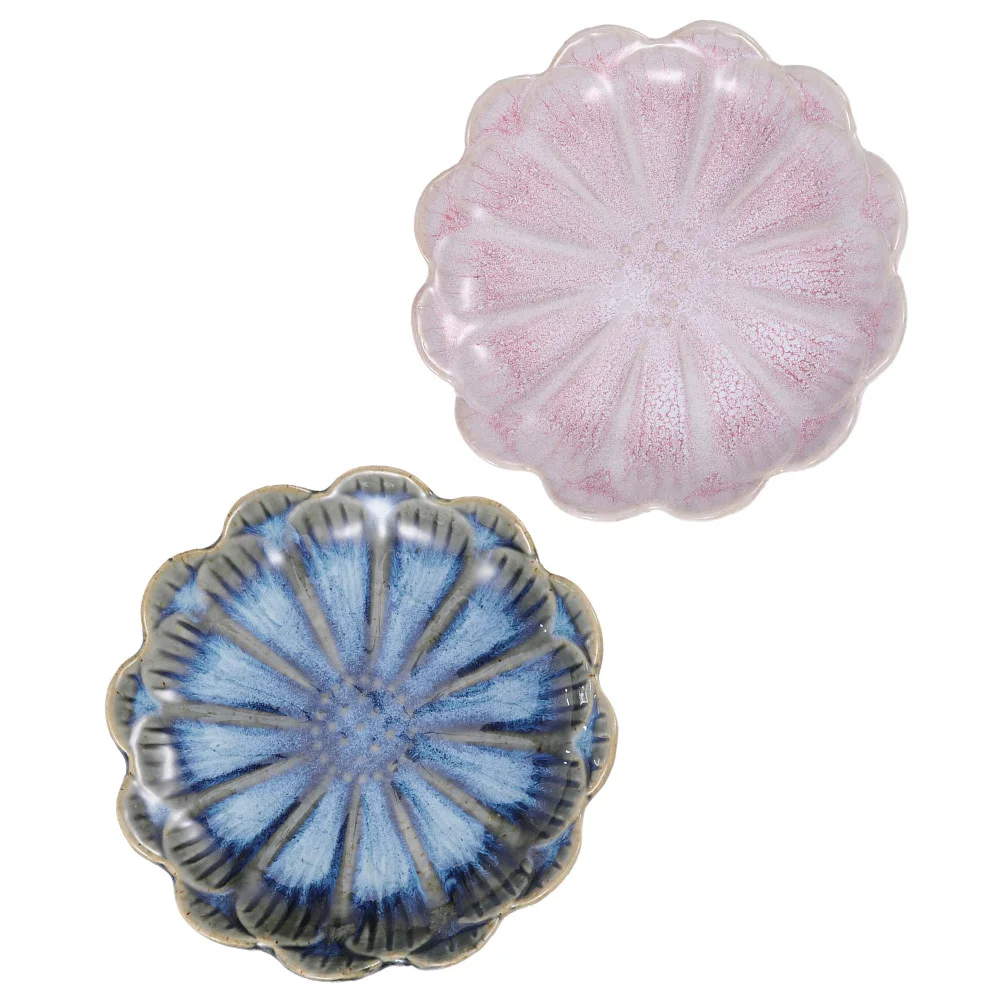Jewelry Display Plate Earring Storage Container Space-saving Tray Ceramic Organizer Compact