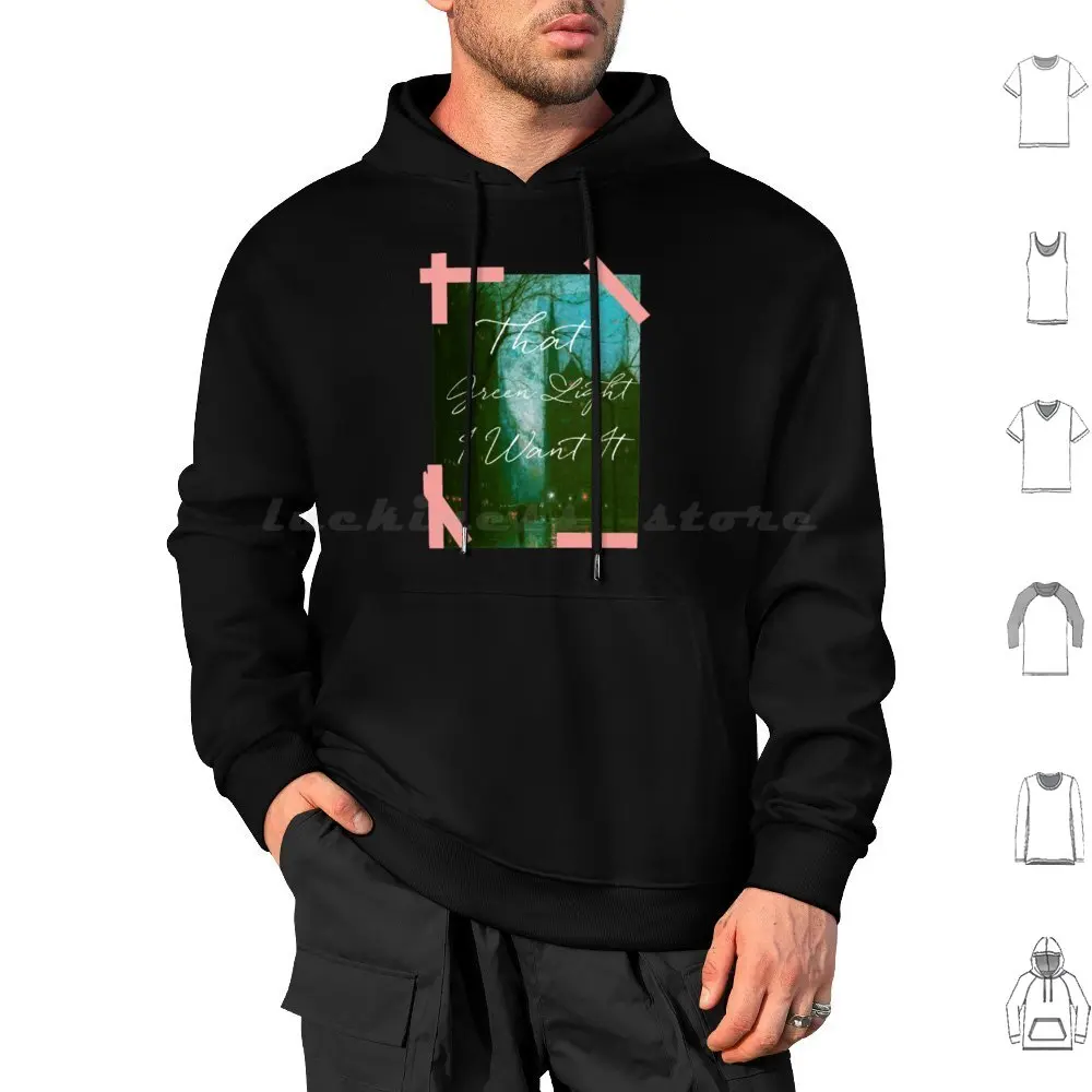 Sudadera con capucha de luz verde Algodón Manga larga Lorde Luz verde Melodrama Cantante Música Pop Letras Royals Supercut Responsabilidad