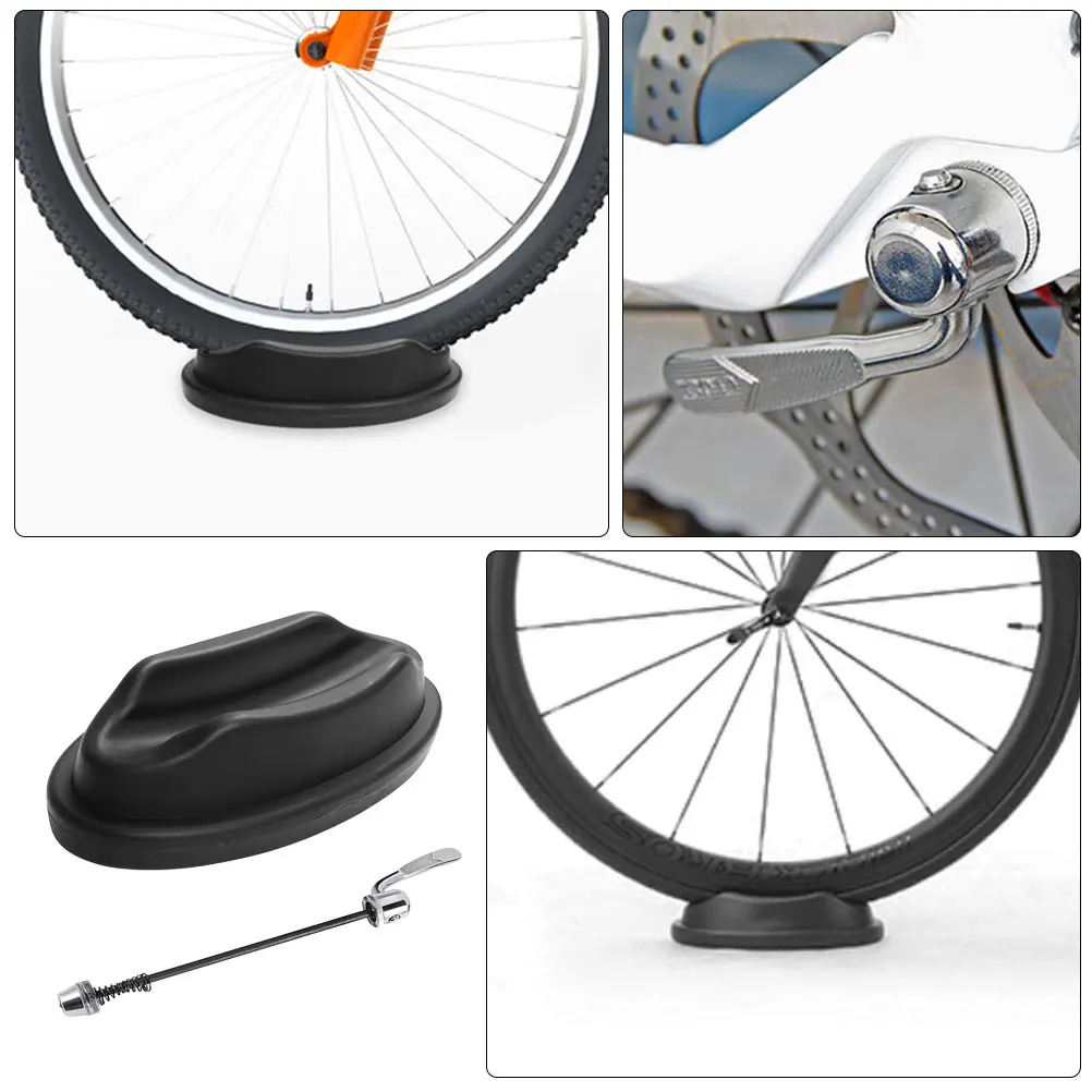 

1 Set Trainer For Indoor Riding Front Wheel Block Stable Platform Bicycle Exercise Stand Cycling Trainer Stand For Bike Mat