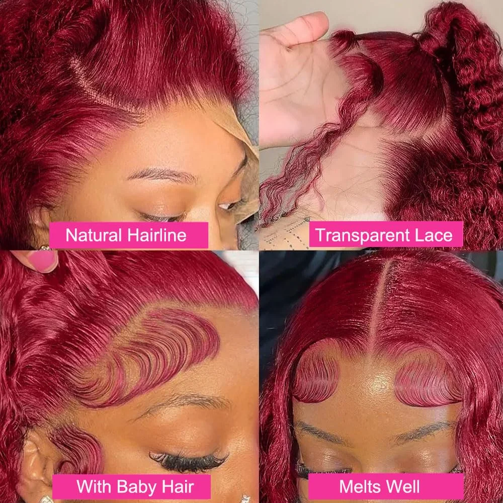 Thumbnail 3 - #82 Curly Lace Front Wigs Sale