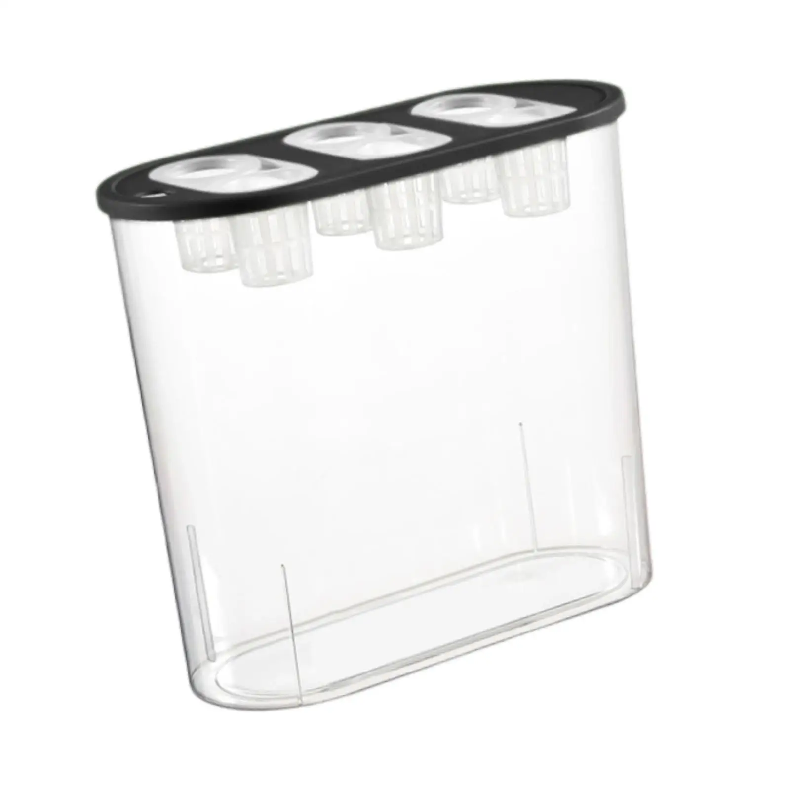Hydroponics Grower Box Flower Arrangement Vase 6 Holes Practical Hydroponic System Growing Box for Plants and Fish Indoor