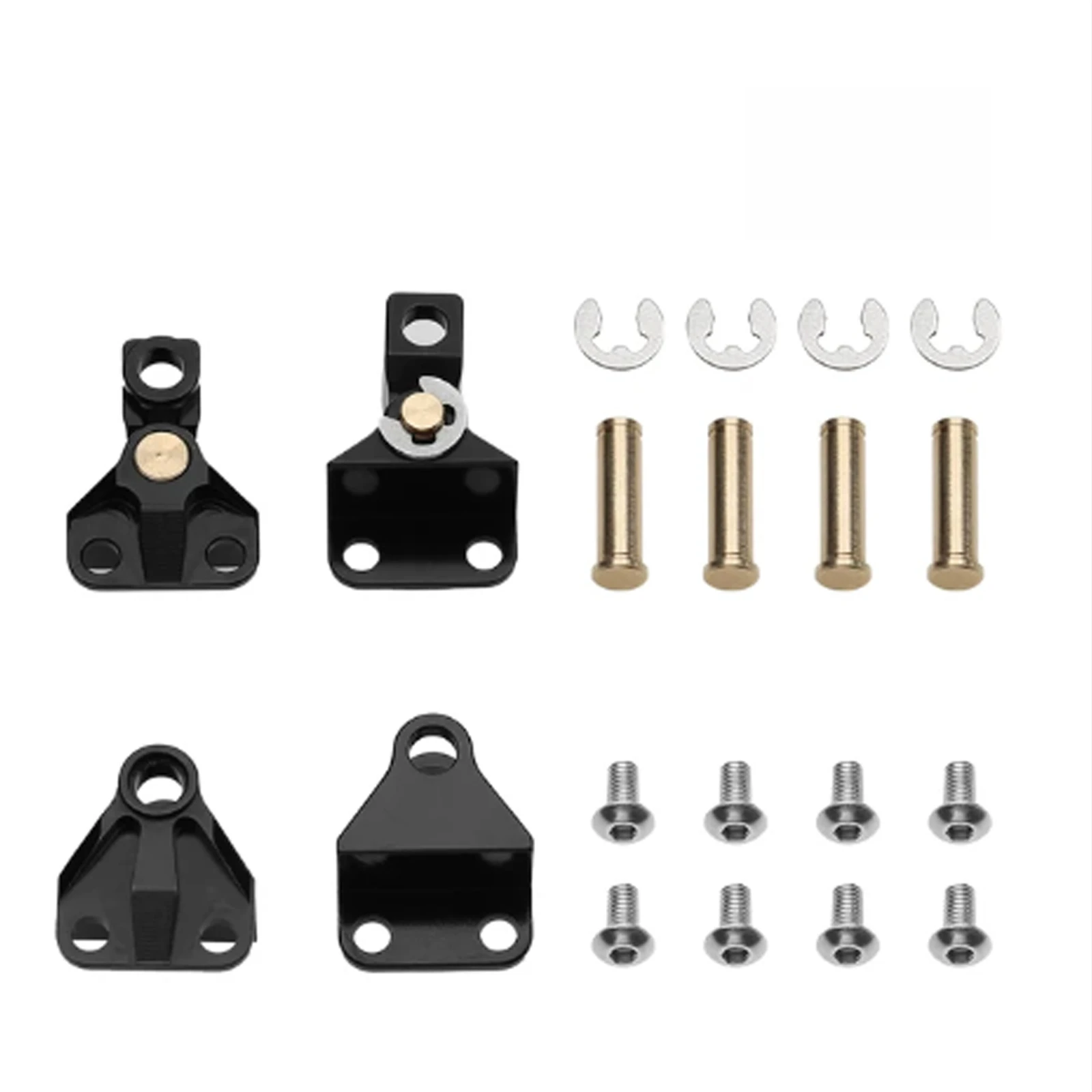 Amortisseur en acier, suspension cuir chevelu, ressort de levage LDPSet pour Tamiya 1/14 RC tracteur remorque camion voiture pièces de mise à niveau