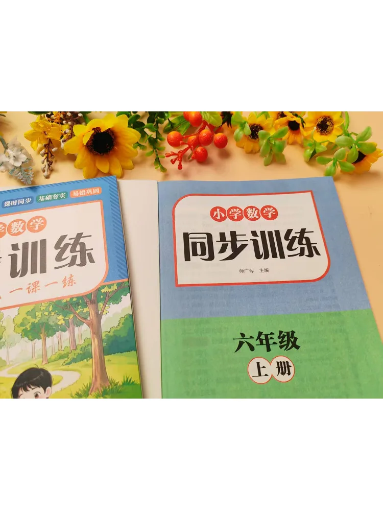 Book-Winshare Synchronous Training For Elementary School Mathematics Grade 6 Volume 1