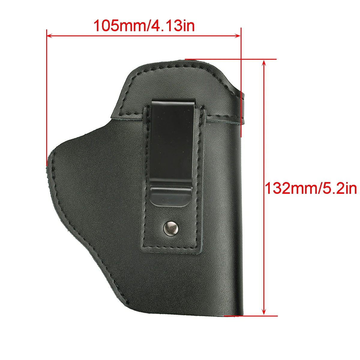 Fondina per pistola da trasporto nascosta IWB in pelle per Glock 17 19 22 23 43 Sig Sauer P226 P229 Ruger M92 s & w custodia per Clip per pistole