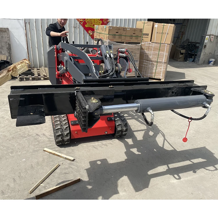 DTR 450 Log Splitter Attachment Machine for Mini Skid Steer Loader Mini  Loader  for Sale