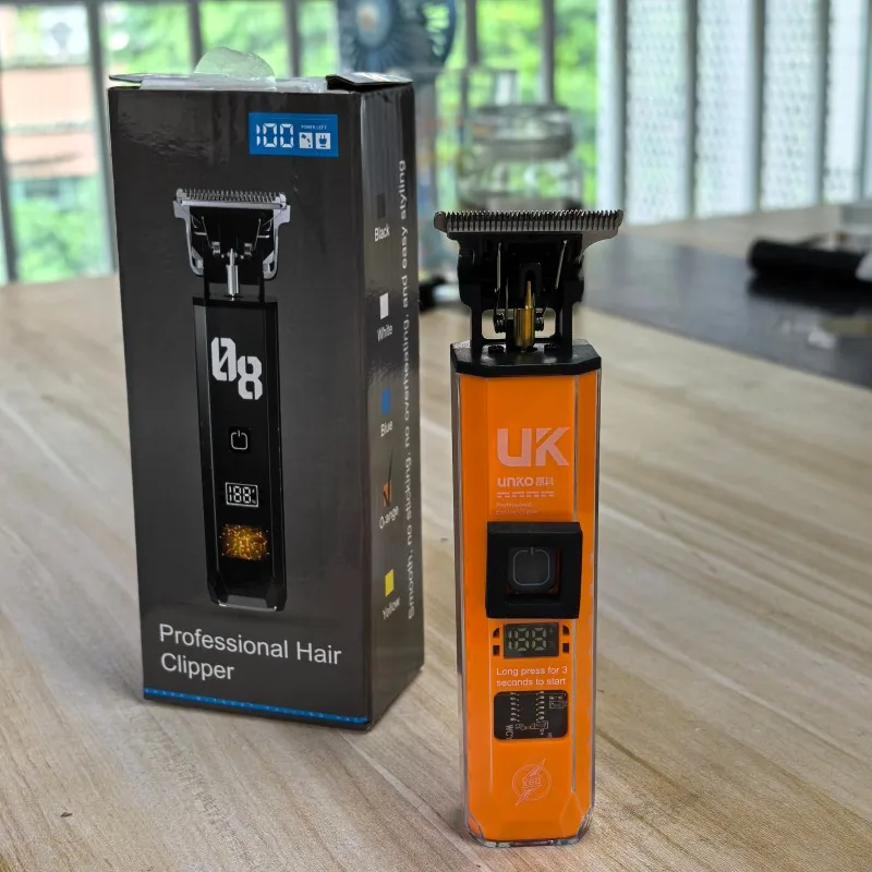 2026 New Electric Hair Cutting Machine /T9 Hair Clipper Portable USB Fast Charging Stainless Steel Blade Zero Gap Razor Men gift