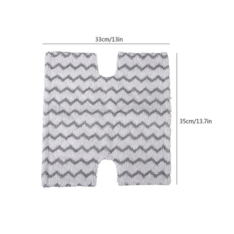 세척 가능한 스팀 진공 청소기 걸레 패드 액세서리 상어 S3973D S5003D S6001 S6002 S6003 3973WM S5001 S5002, 2 개