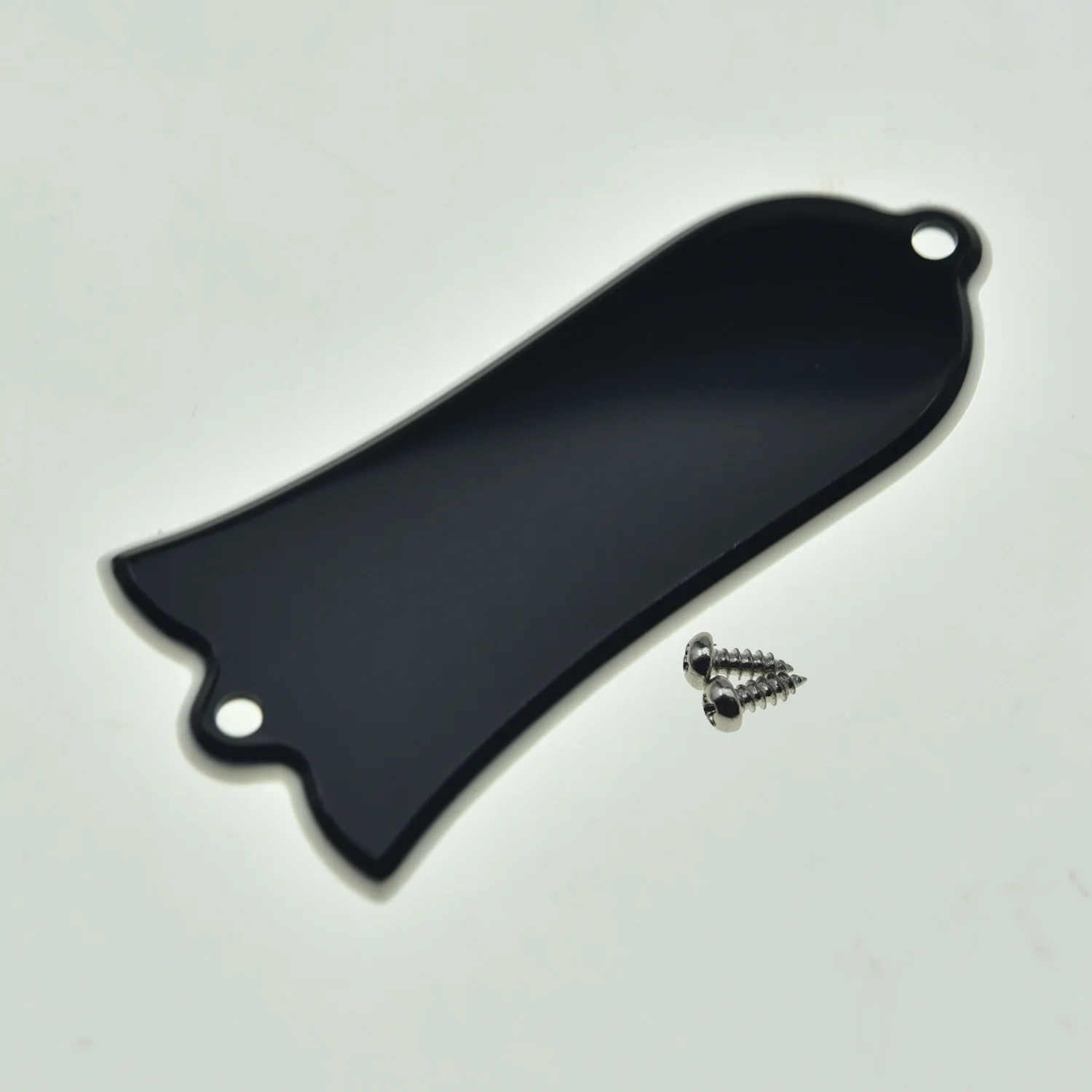 KAISH Premium Silver Paint Truss Rod Cover with Stainless Steel Screws for Gibson LP Les Paul/SG/ES Electric/Acoustic Guitars - view 6
