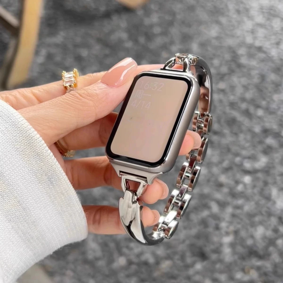 Nouveau bracelet en acier inoxydable pour Redmi Watch 6 5 4, bracelet de montre intelligente, bracelet en métal pour Xiaomi MI Band 9 8 Pro, bracelet pour femme, Correa