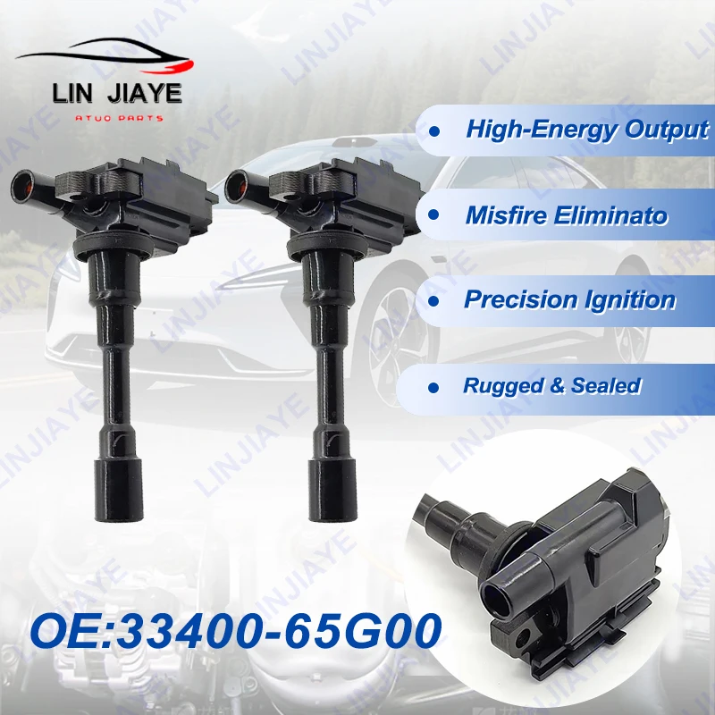 

Катушка зажигания (1 шт.) для SUZUKI JIMNY III 1.3L 2006-2018, 1.6L SWIFT 2005-2012, M16A M13A, аксессуары, 33400-65G00