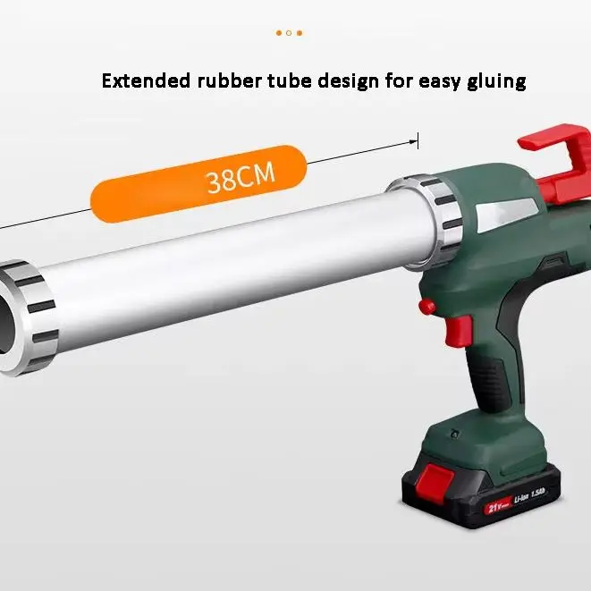 

Portable Electric Silicone Gun Professional Lithium Glass Glue Gun Rechargeable 21v Lithium Battery Glue