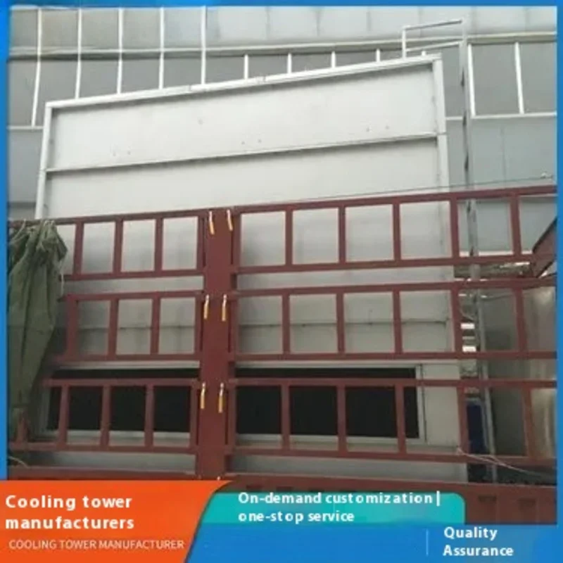 Room temperature square cross flow closed type Open closed cooling tower, cross flow counter current cooling tower Low noise cro