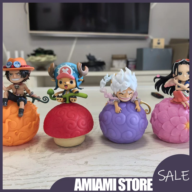 

12 см цельный набор ночников Gear Luffy GK, серия Devil Fruit, фигурка с чоппером Ace Robin, настольная лампа, статуя, игрушка, праздничный подарок